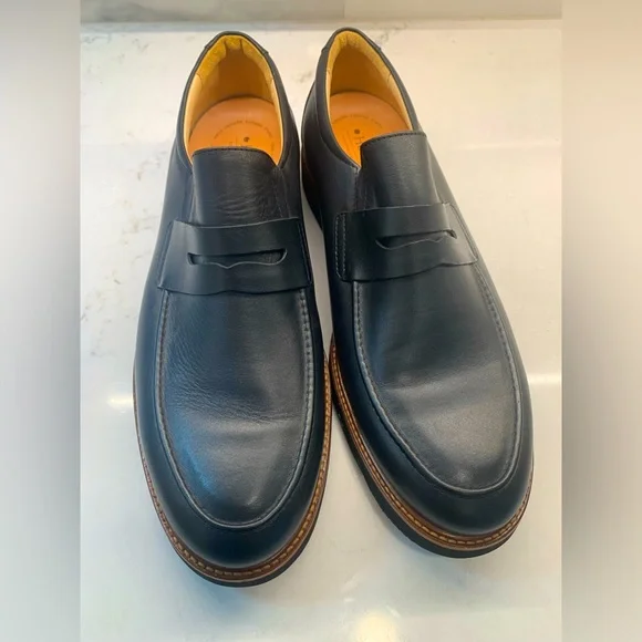 Samuel Hubbard Ivy Legend Black Leather Loafers Shoes Size 11.5 - Picture 4 of 11